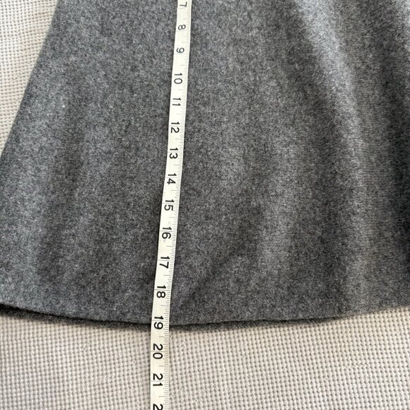 NWT Tahari Wool Skirt Women’s M Gray Capsule Career Minimalist Academia Twee - Picture 8 of 8